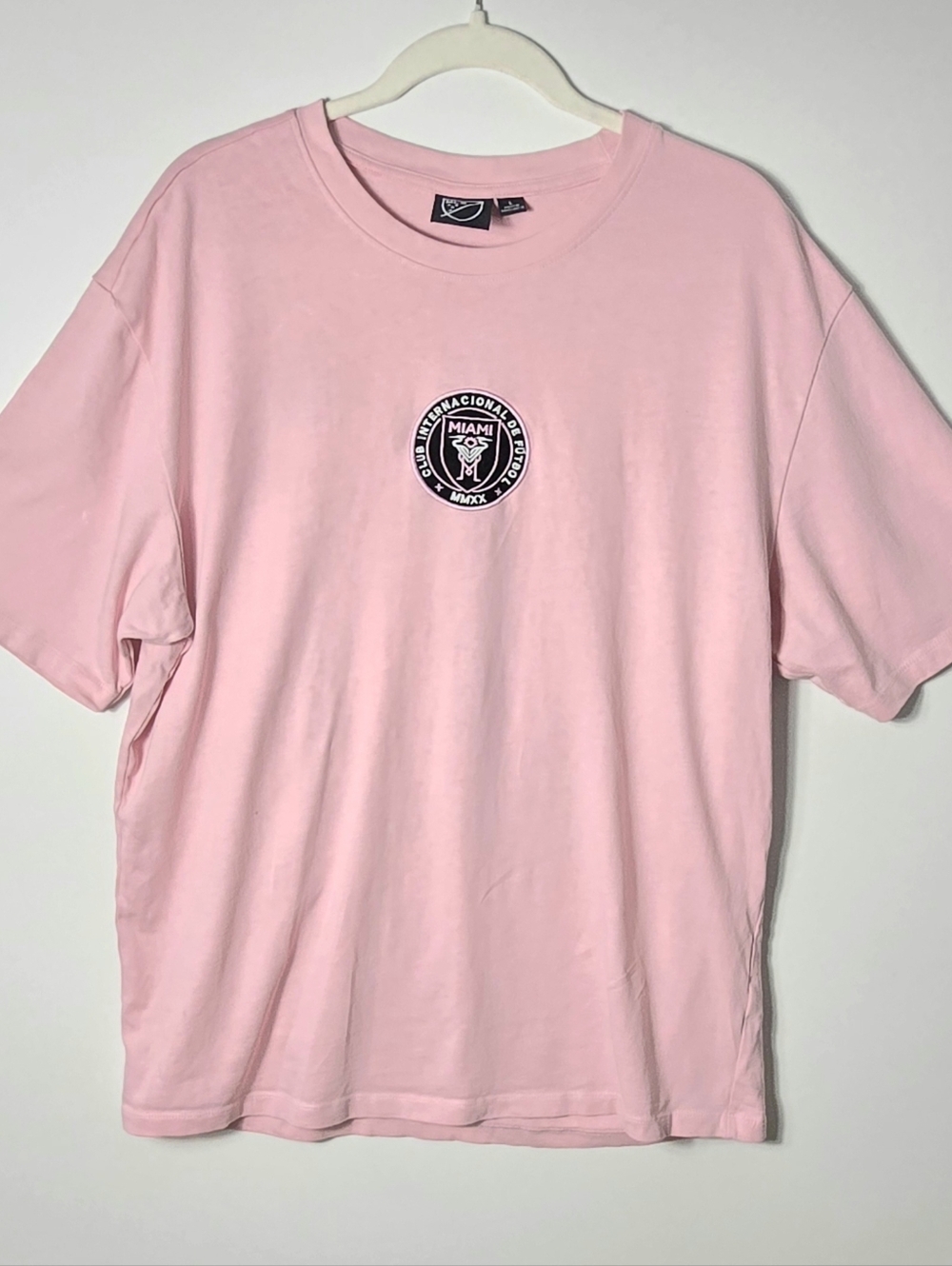 Pink Messi #10 Back Print Tee - Picture 2 of 6